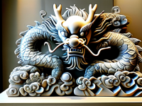 龙文化博物馆藏品解读，石刻龙形器与纹饰分区