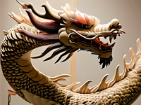 龙文化形象对比，传统蛟龙与博物馆展陈改造