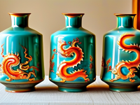 探秘龙文化，觥—釉下彩工艺的传奇}