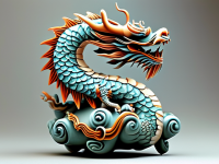 龙文化中的香炉艺术—爪龙纹的美学与节奏}