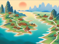 龙文化探秘之旅，皖北龙渊路线的神秘地图解读