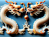揭秘龙纹艺术，双龙戏珠的奥秘与细节}