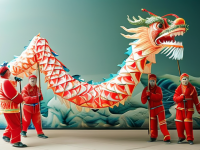 龙文化，从舞龙到龙灯，海峡两岸的习俗变迁与传承}