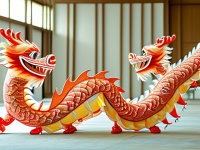 龙文化，从起源母题到现代舞龙的演变}