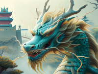 龙文化中的护城叙事—化龙与守护的传奇}