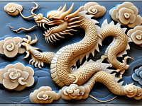 龙纹云纹，揭秘中华龙文化中的神秘元素与历史脉络}