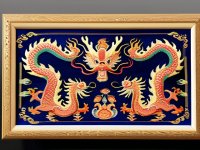 织绣龙纹器物，龙文化在古代中国的丰富内涵与实用价值}