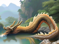 河洛龙潭龙异闻，探秘龙文化中的传说与现实}