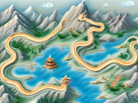 龙文化探秘，塞北龙门路线的龙迹地图}