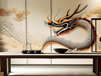 龙文化在日用器物上的体现—壁画、鳞纹与用途语境}