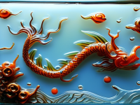 龙文化探秘，玻璃上的龙鱼混生龙纹命名规范}