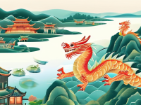 龙文化，江南龙港的地理线索与龙故事}