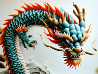 龙文化探秘，书画中的龙形文物与铸造工艺}