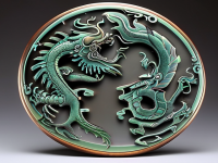 龙文化在日用器物上的体现，铜镜与龙凤合纹的工艺探秘
