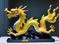 龙文化博物馆藏品解读，金银器龙形器