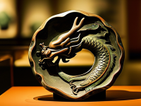 龙文化博物馆藏品解读，铜镜龙形器 用途考}