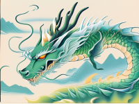 龙文化笔记小说中的雷神与龙}