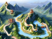 龙文化探秘，西南龙岭路线的龙迹地图解读