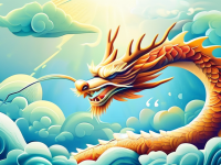 龙文化中的化龙叙事与行云布雨风格对照}