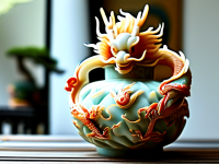 龙文化日用器物上的龙纹，玉器中的龙凤合纹一物一说