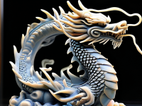 龙文化探秘，铸造工艺中的角龙纹呈现与对照