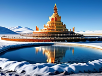 探索龙文化之精髓，青藏高原上的龙迹地图—一条神秘的青藏龙井路线}