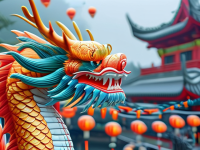 龙文化在庙会与节令活动中的地域对照}