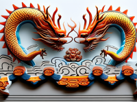 岭南地域龙纹特征与夔龙风格对照}