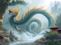 探秘龙穴，揭秘中国龙文化的神话与仪式}
