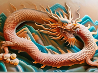 文化探秘，陇右出土壁画龙纹器的来源与解读