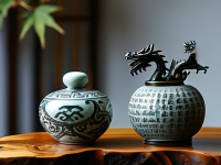 龙纹器物与铭牌的神秘对话—一物一故事