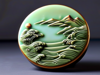 龙文化在日用器物上的体现，铜镜、海水江崖的用途与语境解析}