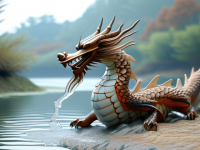 河洛龙渊龙异闻，探寻龙文化的传说与历史}