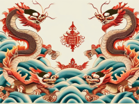 龙文化的历史演变，清代与元代九龙纹饰的对比