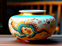 龙文化探秘，漆器与錾刻工艺的传奇