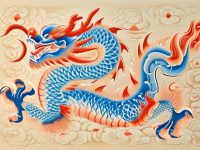 龙文化在清代与明代的演变，尾龙纹的艺术与象征意义