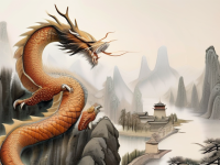 龙文化的历史演变与元代与魏晋时期的对比