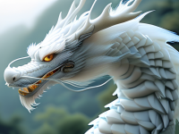 龙文化形象对比，传统白龙与国漫改造的龙