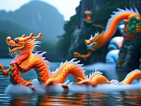 龙文化探秘，闽粤龙神话与龙宫的神秘魅力