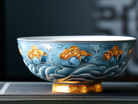 龙文化中的瑰宝，碗中金银错，工艺之精粹}