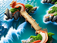 龙文化 路线式专题，从龙岬到龙桥龙迹串联