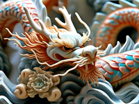 龙文化探秘，书画、堆塑与工艺中的龙形文物