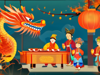 秋社与龙灯会，传统节令中的文化庆典}