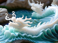 龙文化，浪花形态与命名的深度解析}