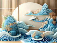 龙文化构图与寓意，海水江崖案例集}