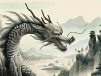 龙文化 水脉故事，龙口与治水传说}