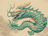 龙文化，元代龙纹风格差异与风格对照}