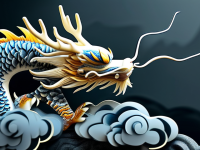 龙文化中的构图与寓意，降龙与雷纹的奥秘