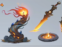 烛龙的神秘力量，游戏设定中的元素与技能解析}