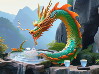 化，探索龙的起源母题与龙井茶的传奇